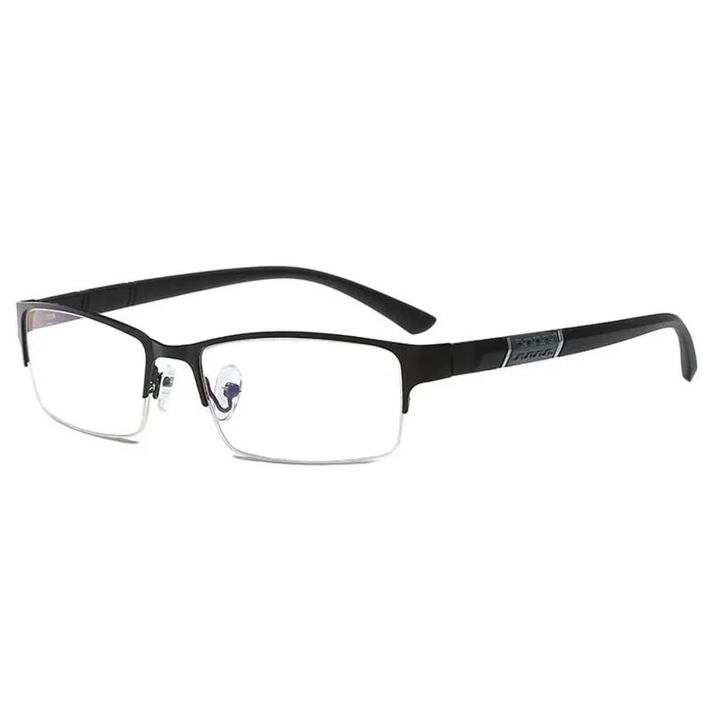 New Half Metal Frame Nearsighted Glasses Unisex Prescription Myopia 0 -0.5 -1 -1.5 -2 -2.5 -3 -4 -5 -6 Unisex  de leitura
