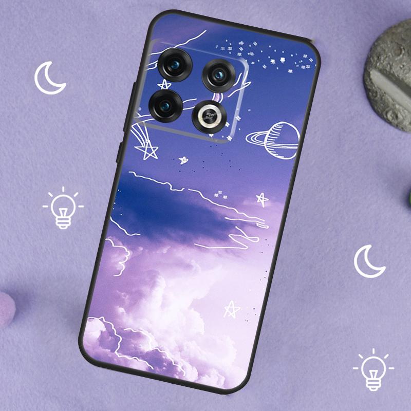 Purple Aesthetic For OnePlus Nord 5 CE 2 3 4 Lite N20 N30 Case For OnePlus 15 13 12 11 10 13T 10T 10R 12R 13R