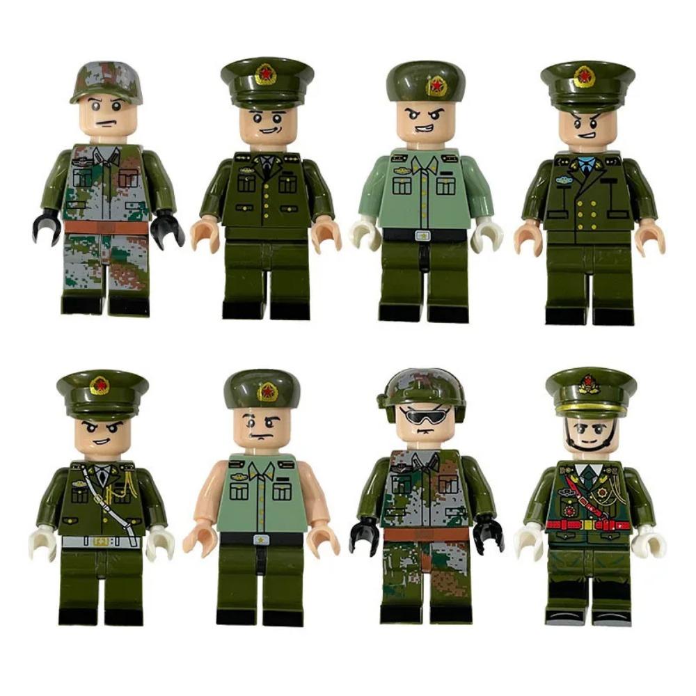 Păpuși umanoide, blocuri de construcție soldați, mini păpuși, ornamente mici, personaje de desene animate, cadouri de sărbători pentru băieți și fete