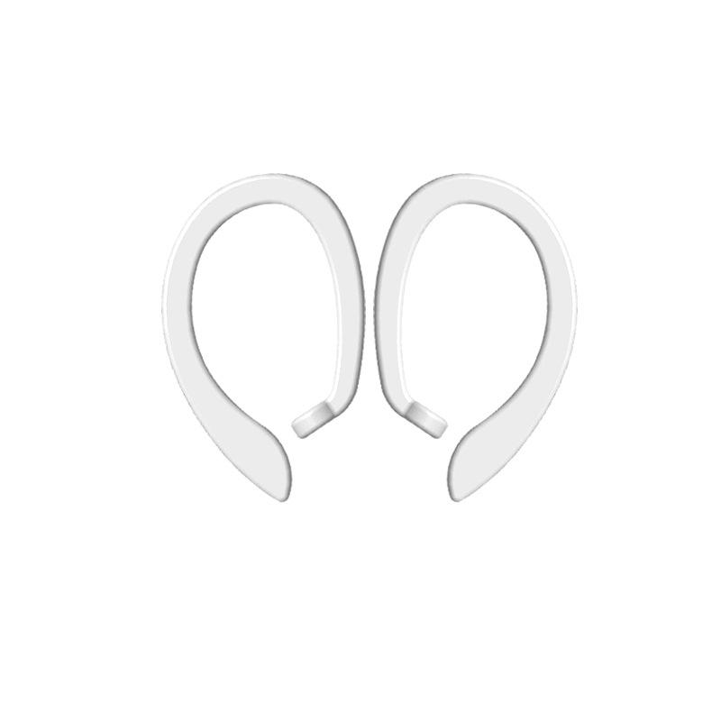 

1 ПАРА стосується всіх навушників Bluetooth навушників AirPods 3 проти втрати вушні підвіски аксесуари вушні насадки навушники силіконовий вушний підвісний артефакт білий