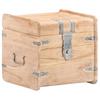 Storage Chest 40x40x40 cm Solid Acacia Wood