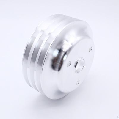 Polea de Cigüeñal de 3 Ranuras Accesorio para Chevy Small Block 283-350