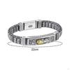 Bracciale Amuleti Feng Shui Gioielli Retro Rotanti Ruota di Preghiera Tibetana per Festa di Compleanno