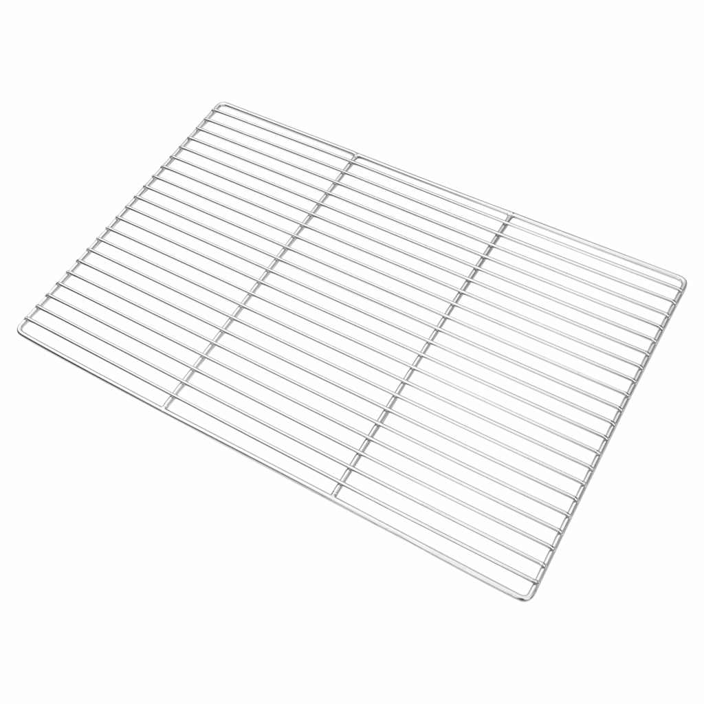 Grillrooster Zilver 60 x 40 cm Roestvrij Staal