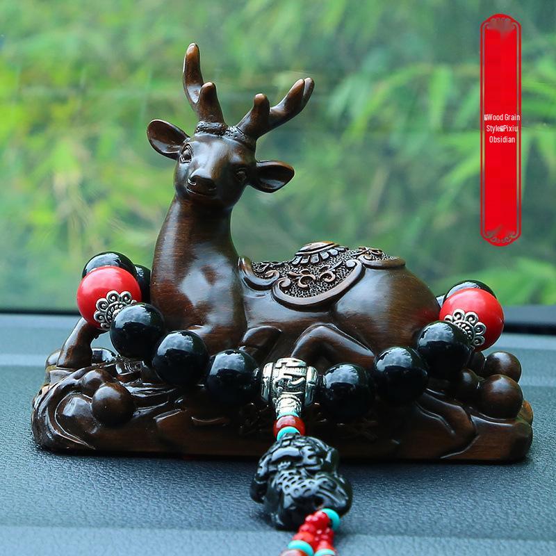 High-End Deer Car Ornament: Unisex Perfume for Center Console Decoration