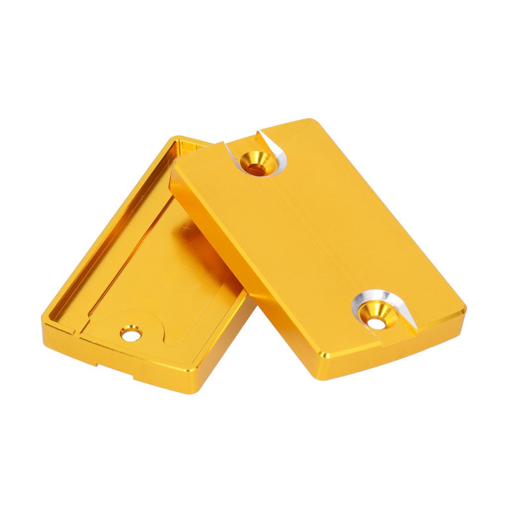 Pair of Front Brake Fluid Reservoir Cap Cover Left Right Fit for Suzuki Hayabusa GSX1300R GSX1400 DL1000Gold