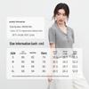Women's Linen Blend Cable Knit Short Sleeve Top