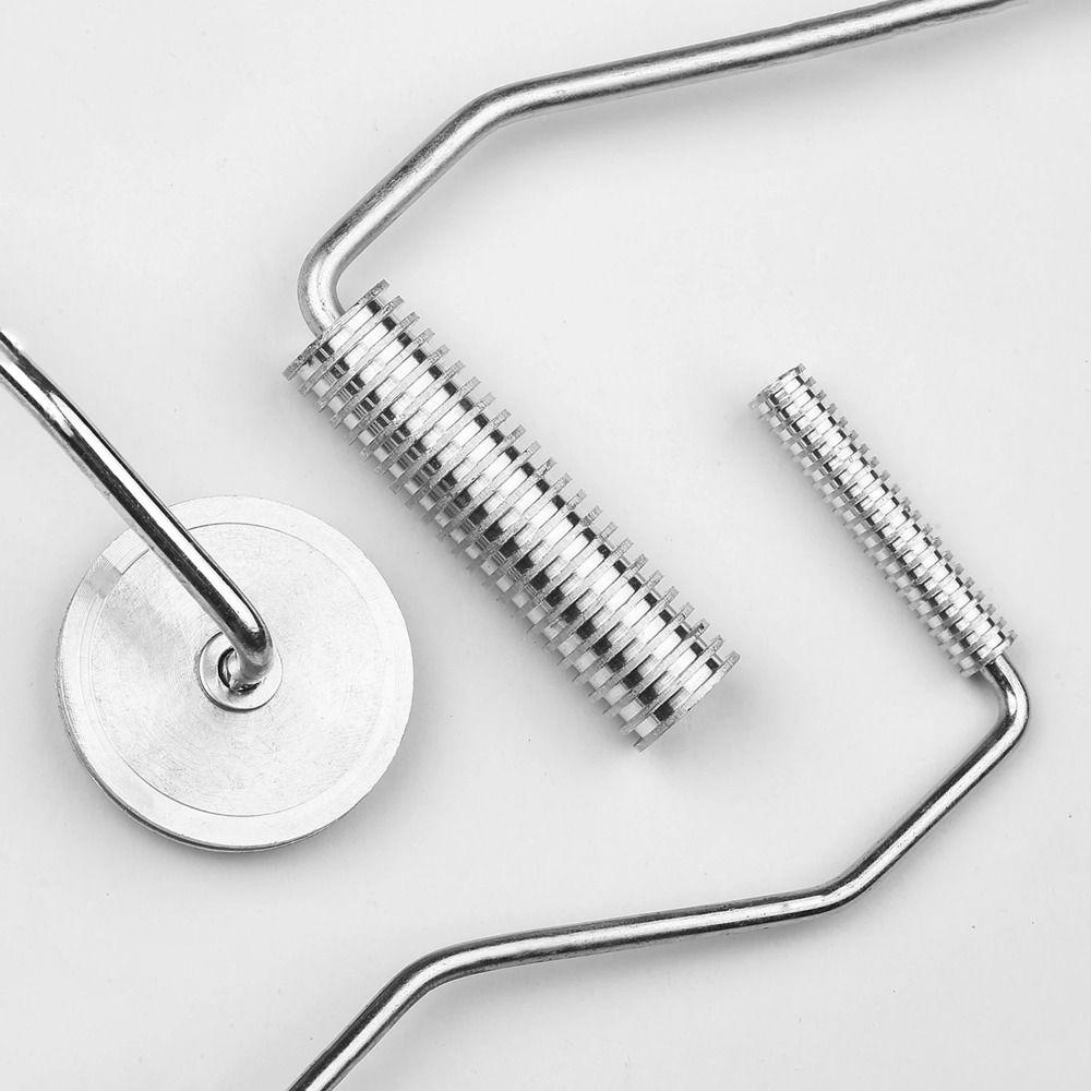 3pcs/set Multifunctional Fiberglass Bubble Paddle Tool Non-slip Laminating Roller  Construction