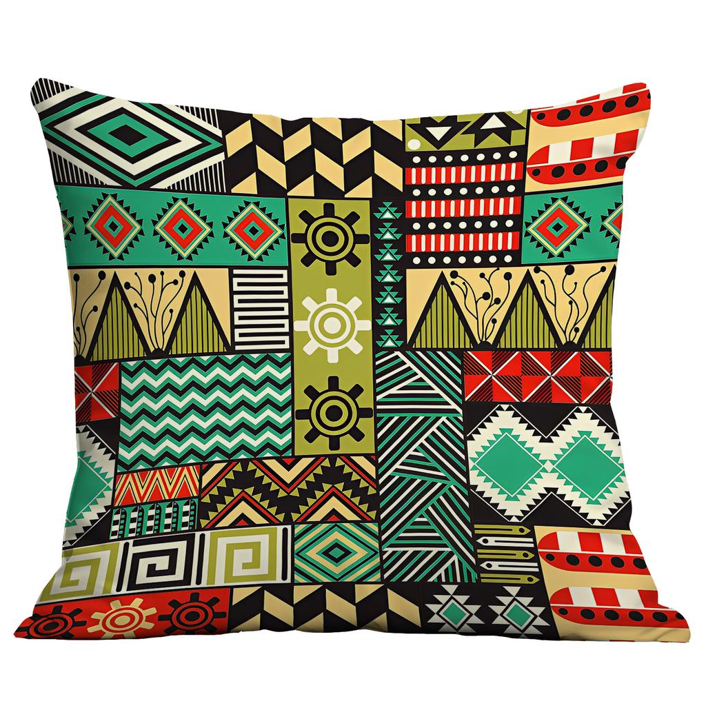 Bohemian Ethnic Style Pillow Cover Living Room Sofa Cushion Hotel Teahouse Pillow Cushion Cover Premium Durable