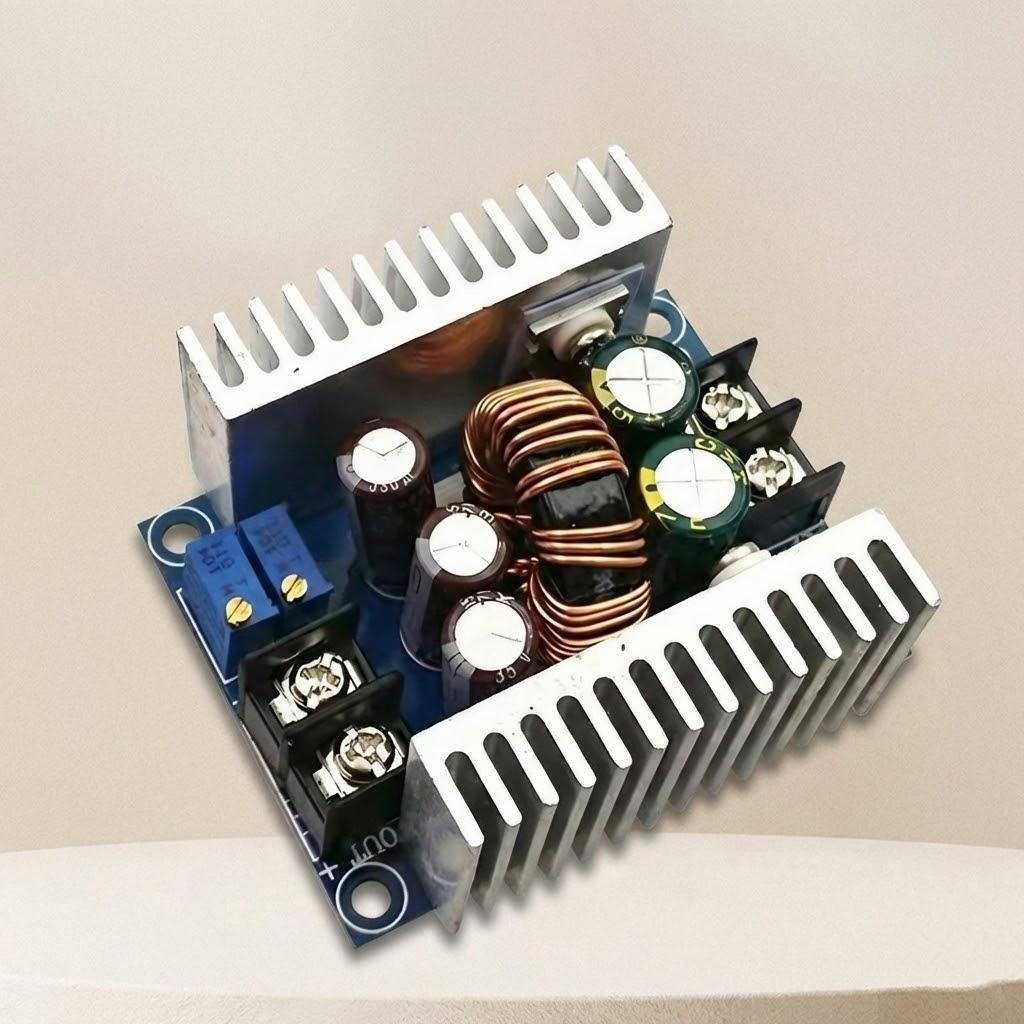 

300W 20A Adjustable Constant Current LED Driver Converter Buck Converter for Commercial Home Lighting Charging срібний