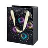 10 Pieces Multicolors Paper Bags Stylish Holiday Present Storage Pouches Handmade Assorted Color Gift Bag with Handles