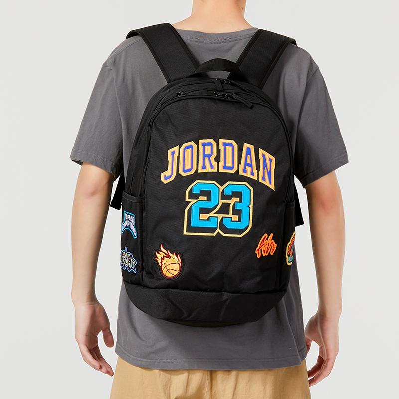 Jordan Fabric Backpack Unisex Jet Black Jordan JD2333051AD-001