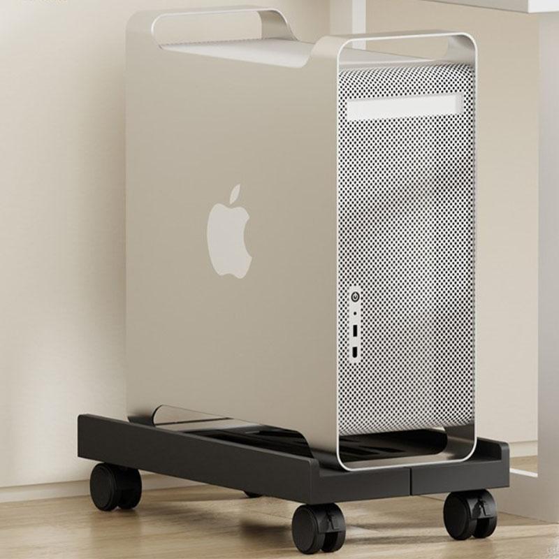 Computer Host Bracket Desktop Household Chassis Tray Mobile Base Telescopic Bracket Heat Dissipation Rack
