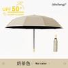 New Exquisite, High-value, Durable and Firm Vinyl Sunscreen Folding Umbrella, Enlarged Weather and Rain Umbrella, UV Protection