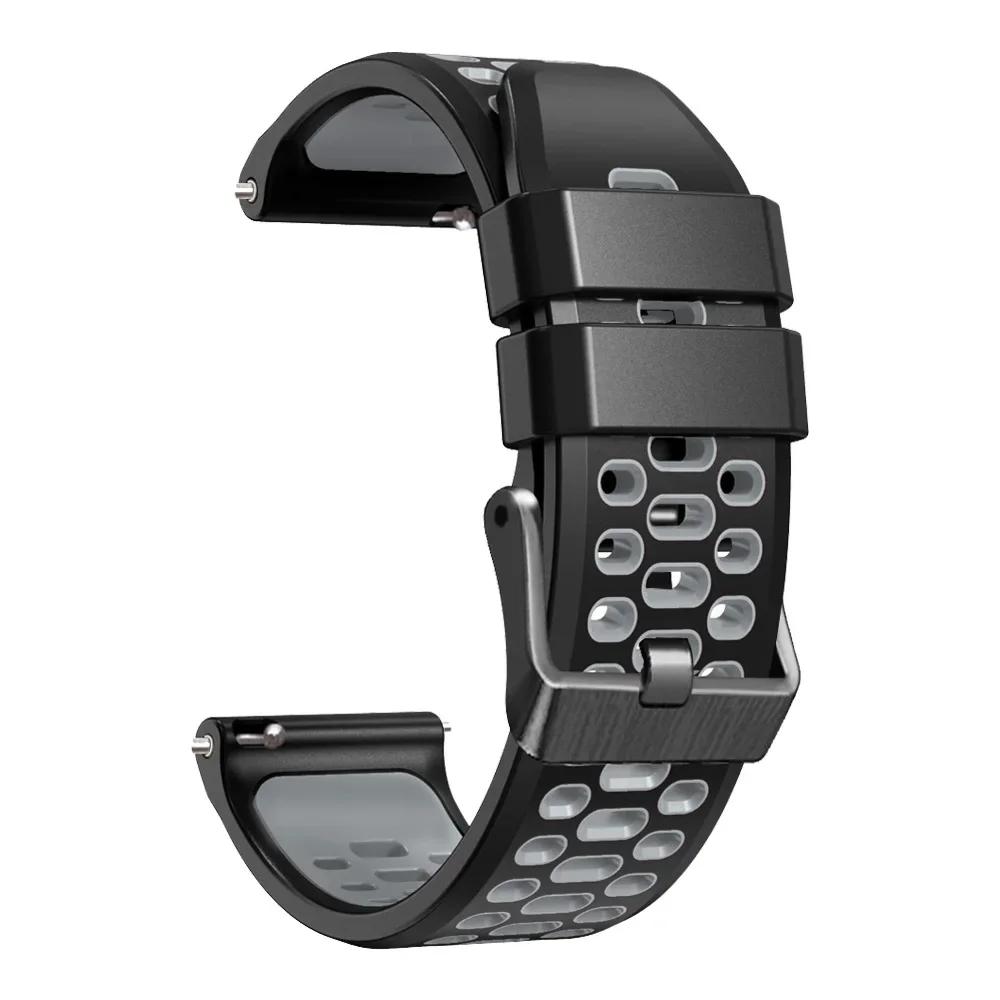 22mm Sport Silikon Uhrenarmband Für TicWatch Pro 3 Ultra GPS GTX Band Armband Gürtel Für TicWatch GTH 2 Ersatz Uhrenarmband