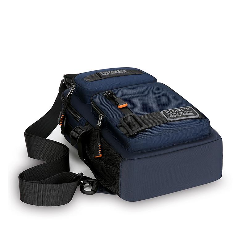 Herren Outdoor Brusttasche Multifunktionale Umhängetasche Große Kapazität Schultertasche