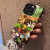 Game M-ine-c-crafts Phone Case For IPhone17 Air 16 15 14 Plus 13 12 11 Pro XS Max Silver Black Bumper Case