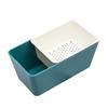 Household Double-layer Snack Box Melon Seed Box Square Drivable Fruit Tray Candy Snack Dried Fruit Tray Storage Box