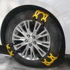Tire Snow Chains Vehicle Tire Snow Chains Anti-Skid Cold Weather Vehicle Driving Safety Equipment For Outdoor Commuting Rock