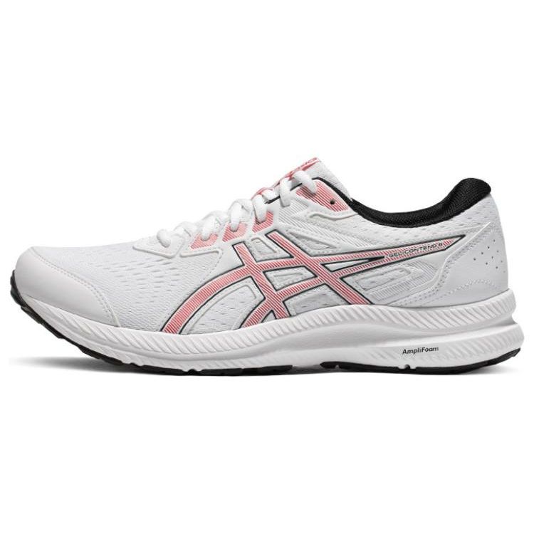 Asics Gel-Contend 8 Comfortable Versatile Synthetic Leather Fabric Durable Breathable Low-Top Short Distance Running Shoes Men sneaker 1011B492-103