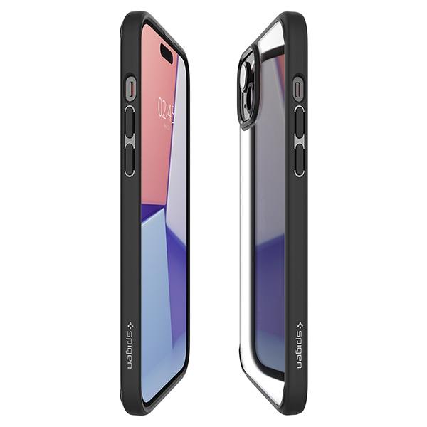 Spigen Ultra Hybrid iPhone 15 6.1"black/matte Black ACS06799
