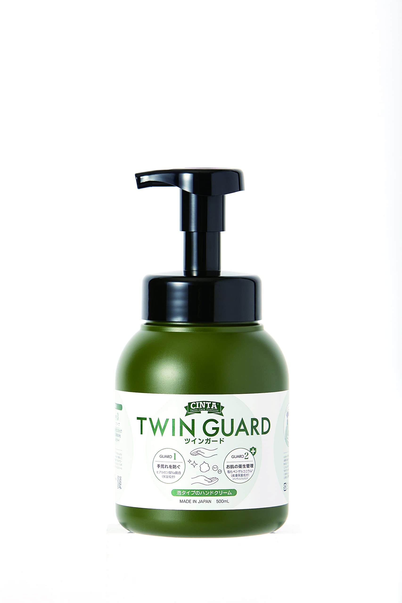 

CINTA Крем для бритья Twin Guard Цитрусовая мята 500 мл
