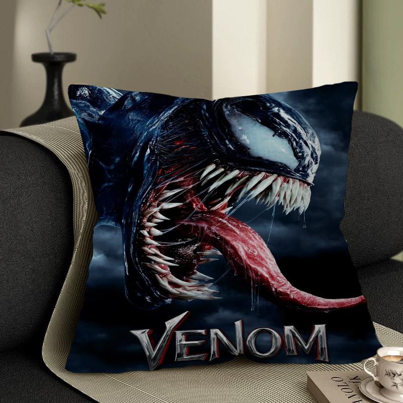 Superhero Movie V-Venom Personalized Pillow Cover Kids Bedroom Wild Party Decor Pillowcase Kid Birthday Shower Gift