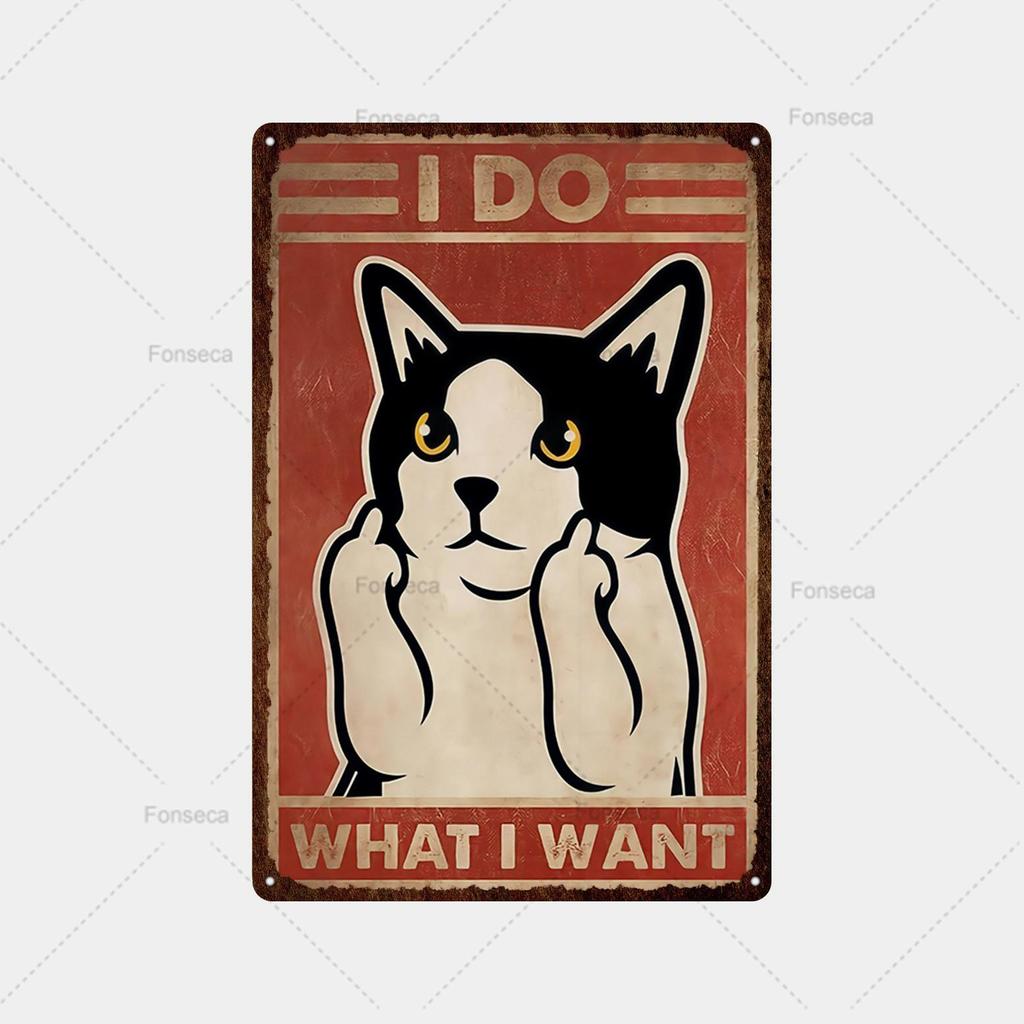 Dog Slogans Green Background Metal Signs Retro Tin Signs Metal Retro Wall Decoration Bar Bar Club Metal Posters Decoration