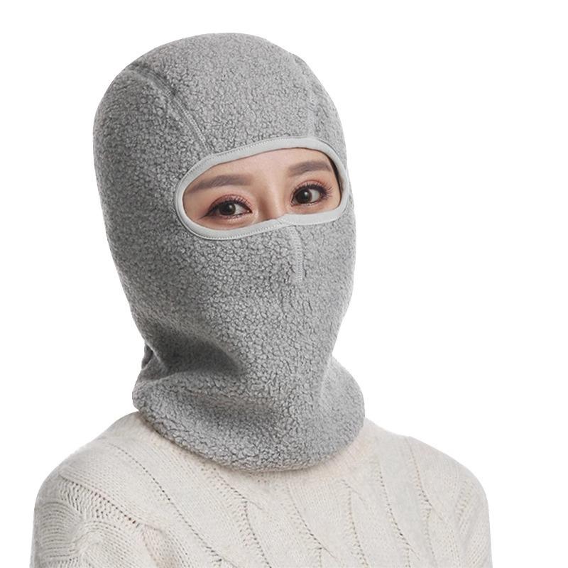 Winddichte & Staubdichte Kaltwetter-Fahrrad-Vollgesichtsmaske mit Ohren- und Nackenschutz