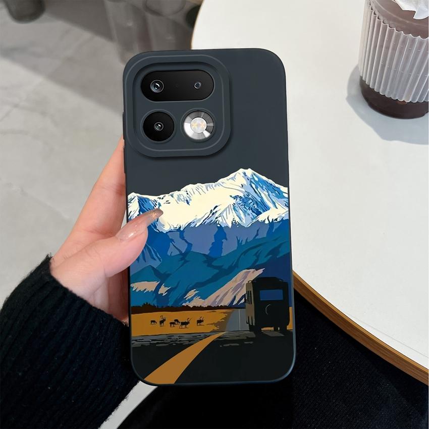 For Oppo Realme 16 14 15 Pro Plus C85 Pro OPPO Reno 15 Pro A6X A78 A96 A95 A94 A93 A92 A91 Phone Cases Fashion Pattern Soft Silicone Lightweight Shell