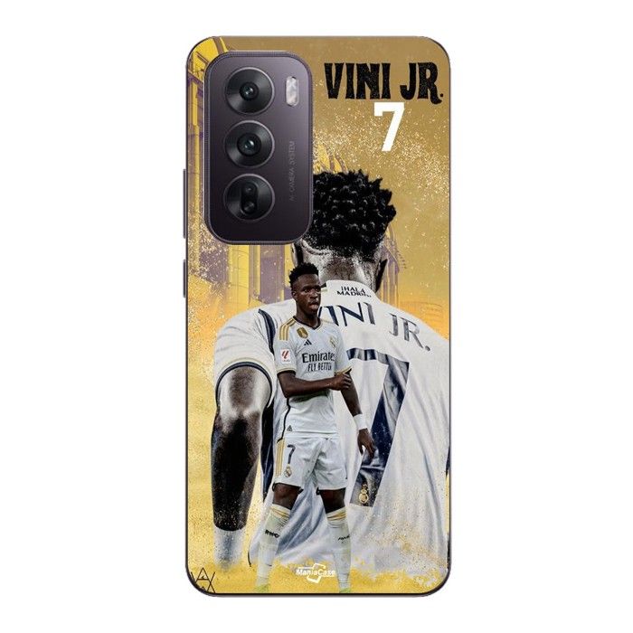 Coque Pour Oppo Reno 12 5g Vinicius JR real madrid 7 Wallpaper Maniacase