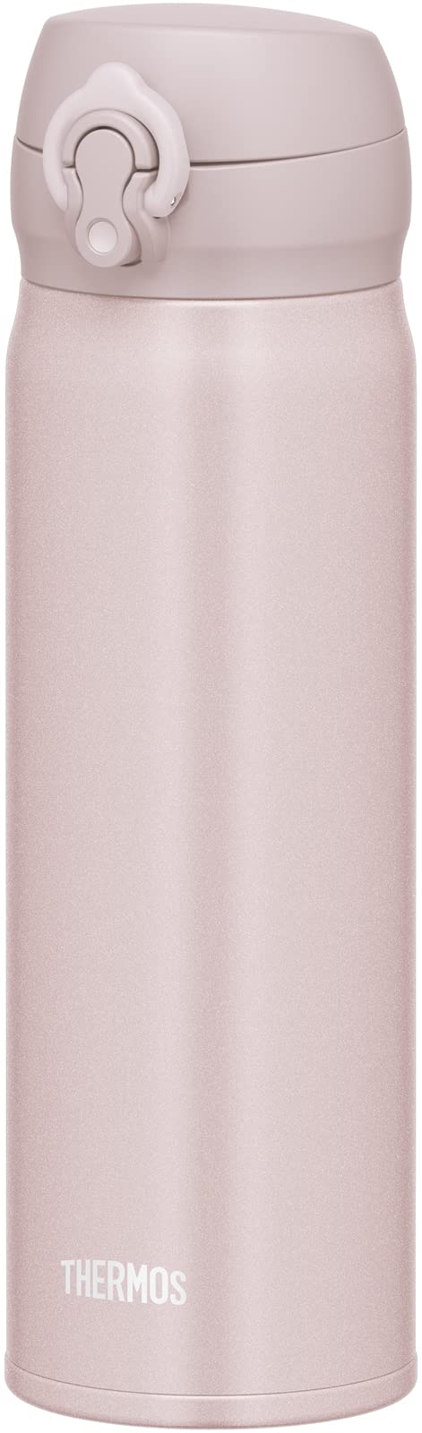 

Thermos Water Vacuum Insulated Portable Beige Easy to Clean with Removable Stainless Steel Keeps Hot and BEP Bottle, Mug, 0.5L, Pink, Mouth,
