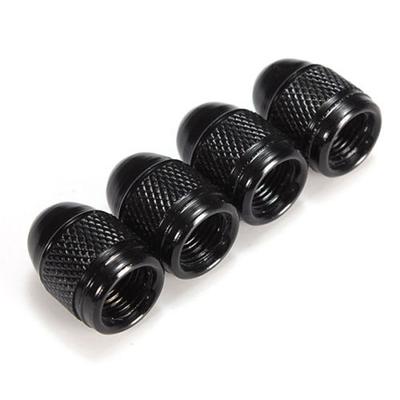 4x Aluminum Bullet Car Air Port Covers Tire Rim Valve Wheel Stem Cap Accessories Auto Tuning Exterior Parts Universal Products