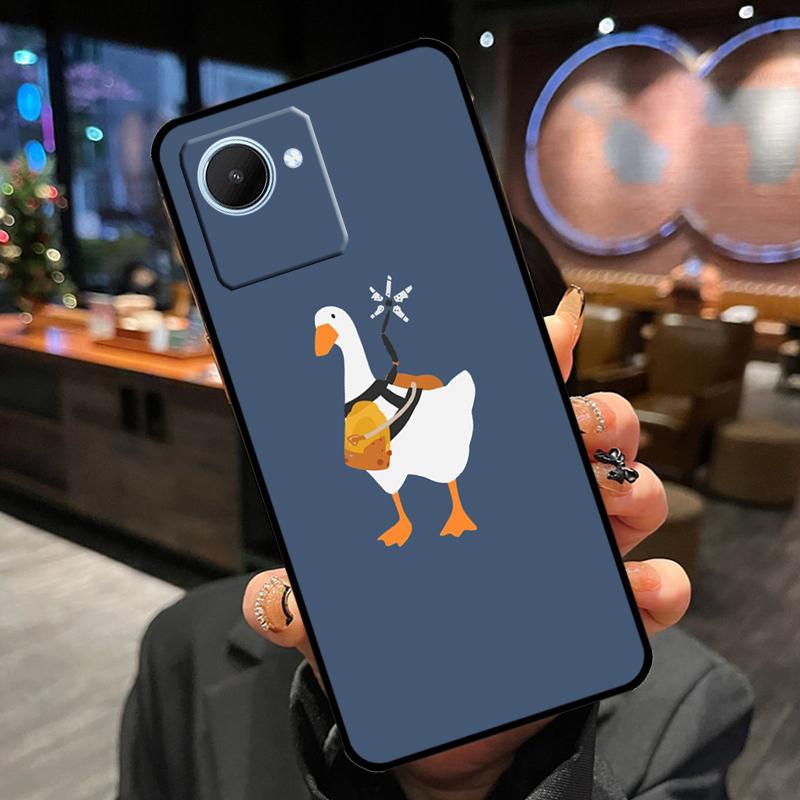 

Cartoon Cute Goose Game Case For Realme 13 Pro Plus 12 11 14 15 GT6 GT7 Pro C15 C35 C53 C55 C61 C63 C65 C67 C71 C75 Realme C67 4G