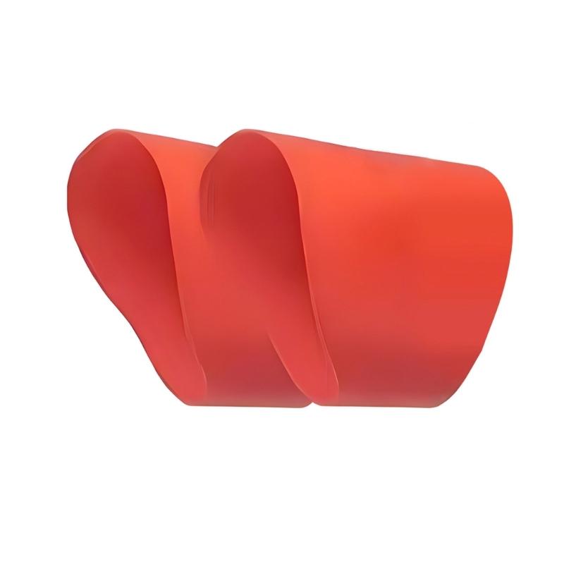 2Pcs Soccer Shoe Lace Bands Silicone Shoelaces Covers Soccer Cleat Lace Protector for Football Baseball Shoes Easy Use