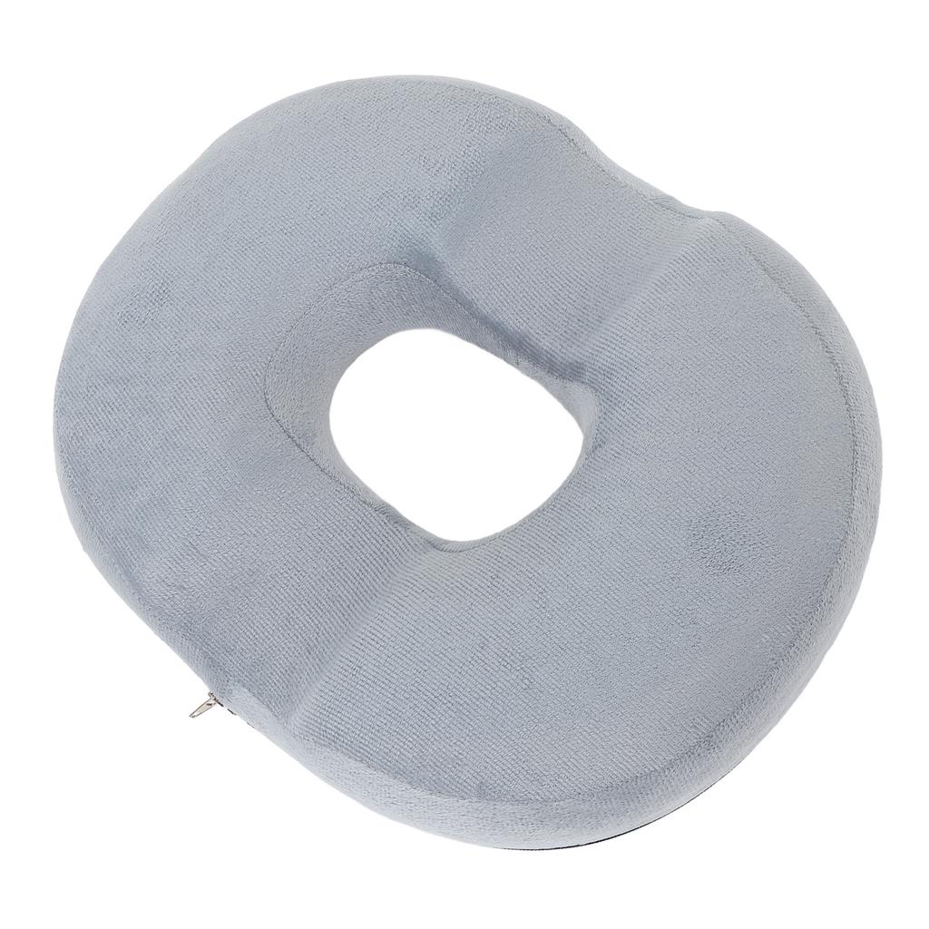 Donut-Kissen mit Gelschicht, ergonomisch, atmungsaktiv, hohl, für Bürostuhl, Kissenpolster für langes Sitzen