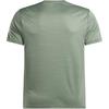 Reebok Simple Solid Color Training Casual Comfortable Crew Neck Short Sleeve T-Shirt Men Tops Cyan 100206789