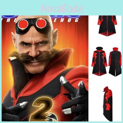 Sonic The Hedgehog Dr Egguman Costume For Halloween Cosplay