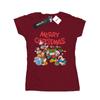 Disney Womens/Ladies Mickey And Friends Winter Wishes Cotton T-Shirt