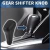 Automatic Gear Shifter Knob, Automotive Gearbox Stick Shifter Lever Knob for Toyota 4Runner 2012-2021 Plastic Faux Leather Black, 1 Pc