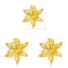 Vintage Floral Alloy Brooch Pin With Electroplated Finish For Women And Men
