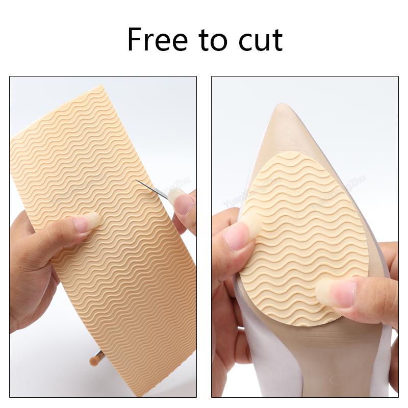 NEW DIY Shoe Sole Protector for Heels Anti-Slip Shoe Repair Soles Sneakers Protector Quality Rubber Self-Adhesive Bottom Sheet