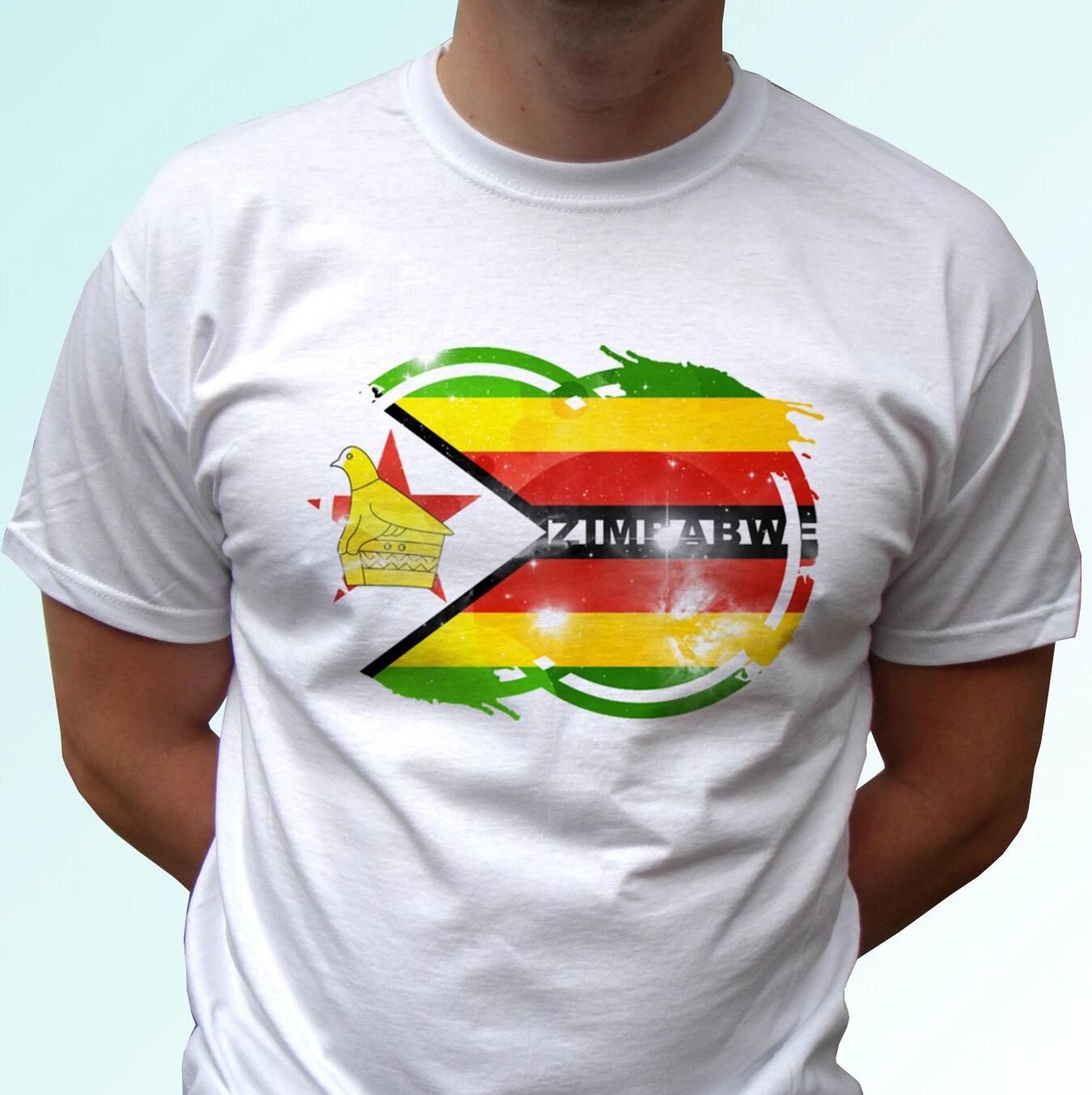 

Zimbabwe Flag - white kids boys T-Shirt Africa tee top design - s s kids and baby 150