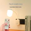 Smart Voice-Control Night Light Plug-in for Bedside - Soft, Warm Milk Glow