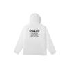 Vans Letter Logo Solid Color Thin Cotton Hoodie Jacket Men jackets White VN0A3W2EYKW