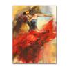 Art Oil Canvas Painting Vintage Figure Posters And Prints Wall Art Picture Modern Hme Decoration Spanish Flamenco Beauty Dancer