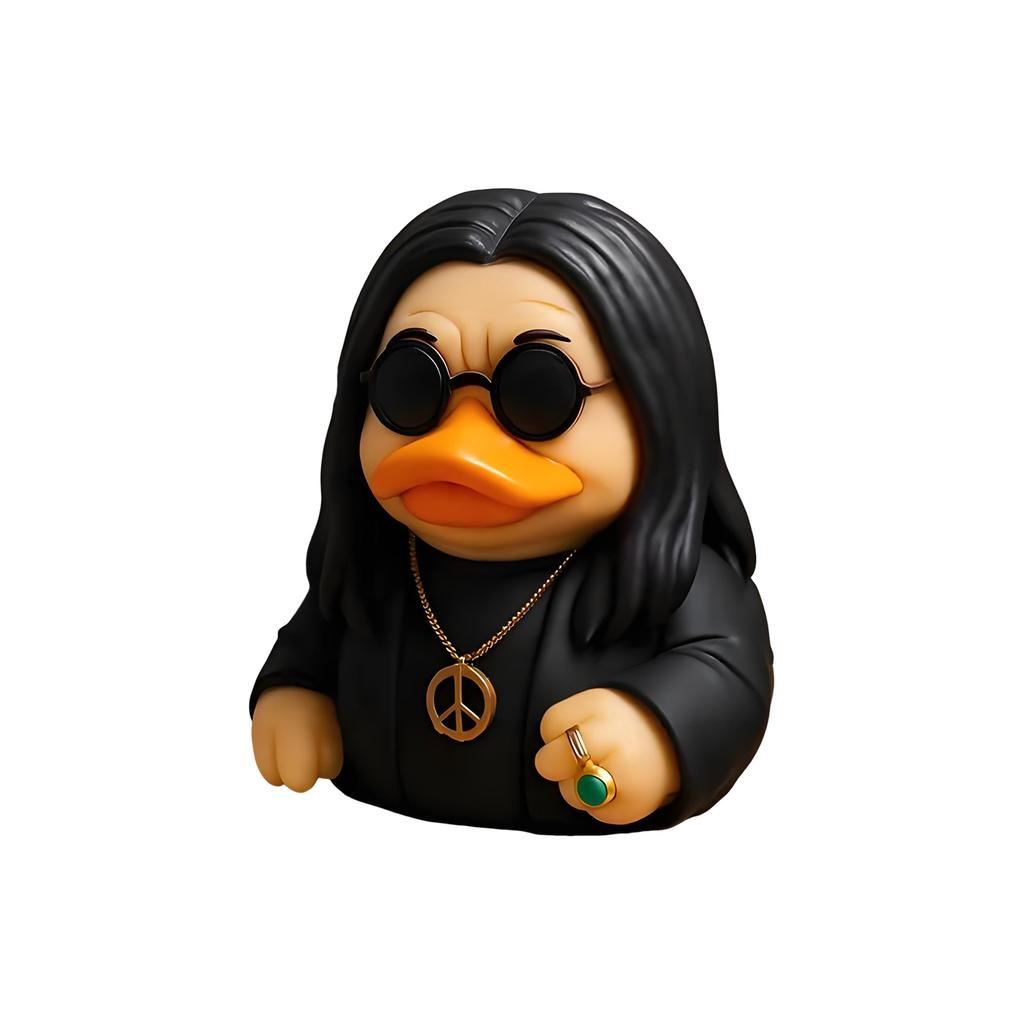 Rock- And Roll Dark Duck- Home Decoration Ornaments