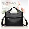 Shoulder Bag Unisex PU Adjustable Strap American Vintage Daily Commute