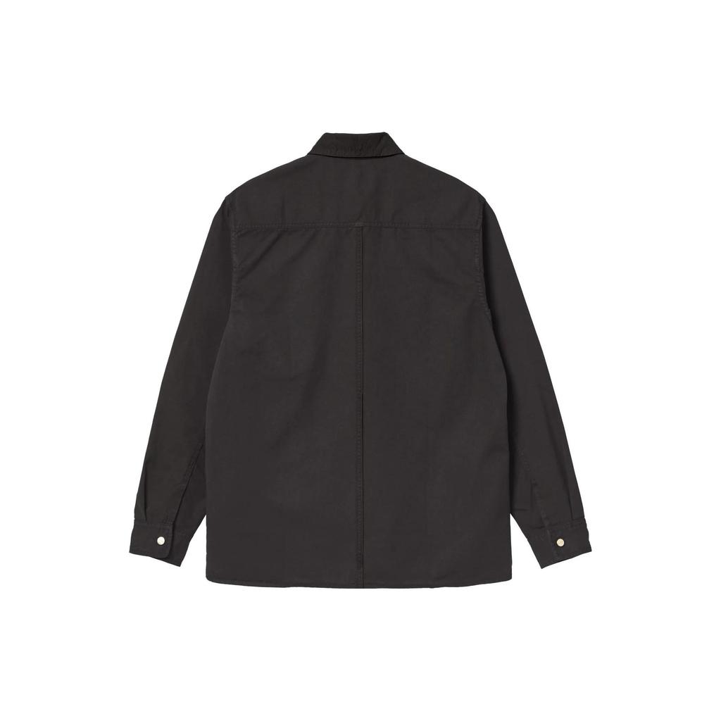 Carhartt WIP SS22 Solid Color Single-Breasted Long Sleeve Shirt Men shirts Black I030457-89-GD