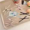 3Pcs Sweet Thin Silk Ribbon Bowknot Hair Clips  Cute Barrettes For Women Girls Colorful Lace Hair Clip Hair Accessories